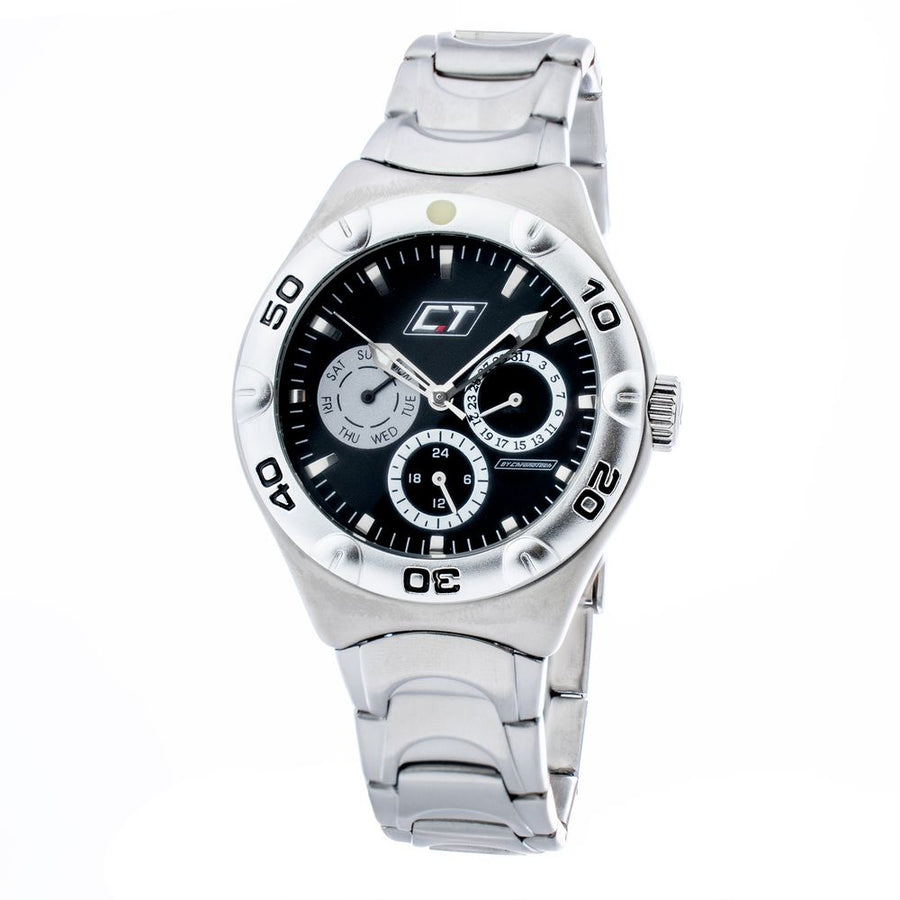 Gray Stainless Steel Bracelet Watch