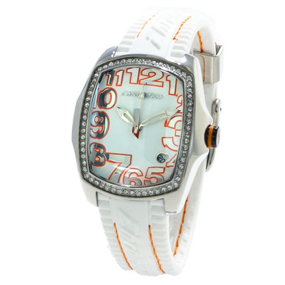 White Rubber Dress Watch