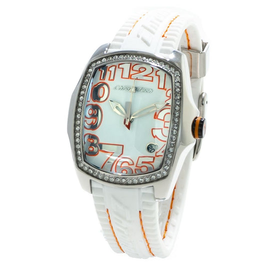 White Rubber Dress Watch