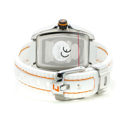 White Rubber Dress Watch