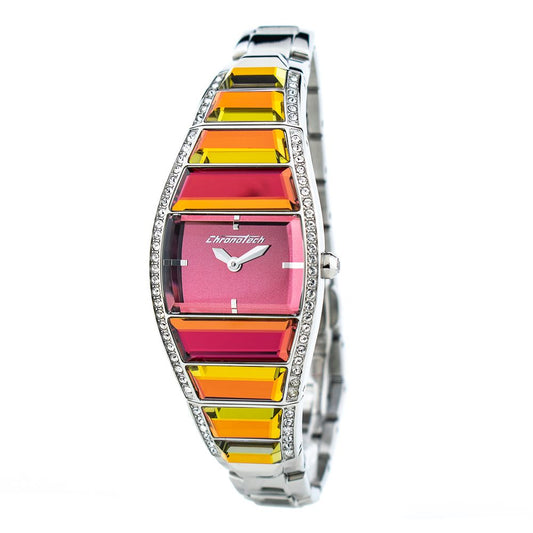 Silver Stainless Steel Dress Watch