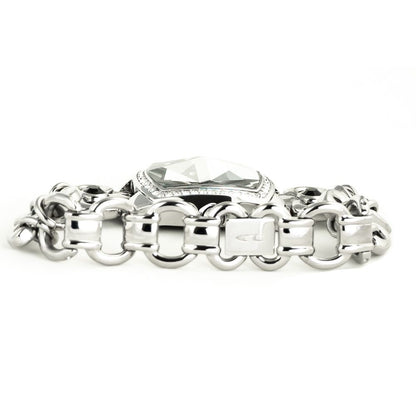 Silver Stainless Steel Bracelet Watch