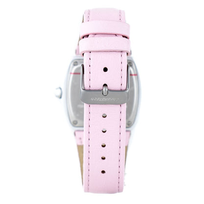 Multicolor Leather Dress Watch