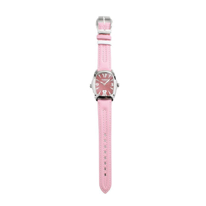Multicolor Leather Dress Watch