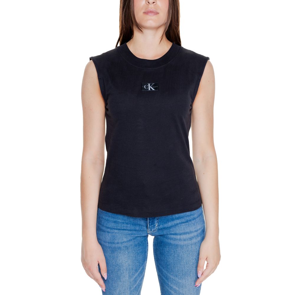 Black Cotton T-Shirt