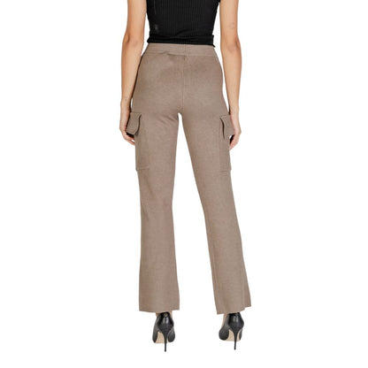 Beige Viscose Pant