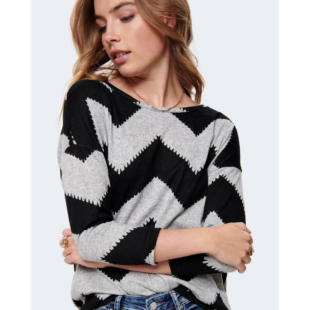 Gray Polyester Pattern Shirt
