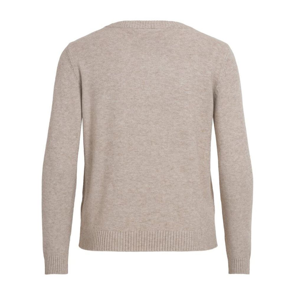 Beige Viscose Sweatshirt