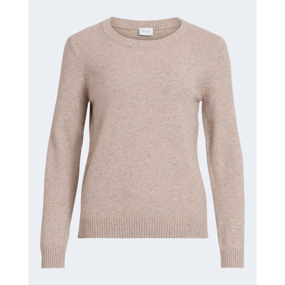 Beige Viscose Sweatshirt