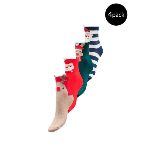 Red Cotton Socks