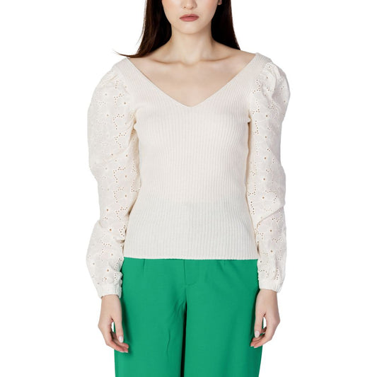 Beige Cotton Sweatshirt