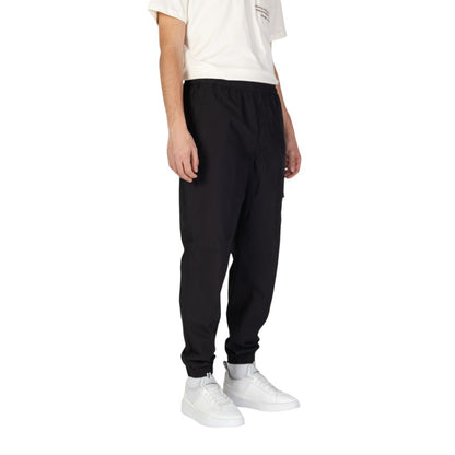 Black Cotton Joggers (Workout Pants)
