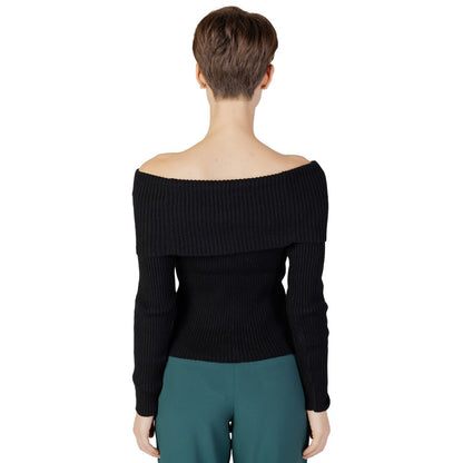 Black Viscose Sweatshirt