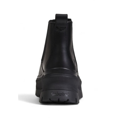 Black Leather Ankle Boots