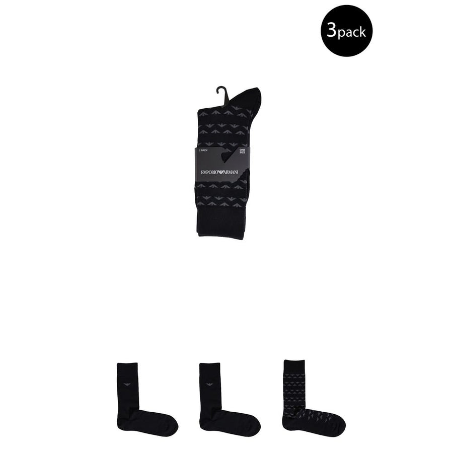 Black Cotton Socks