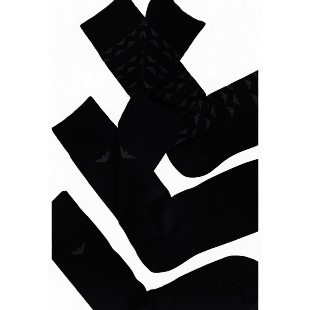 Black Cotton Socks