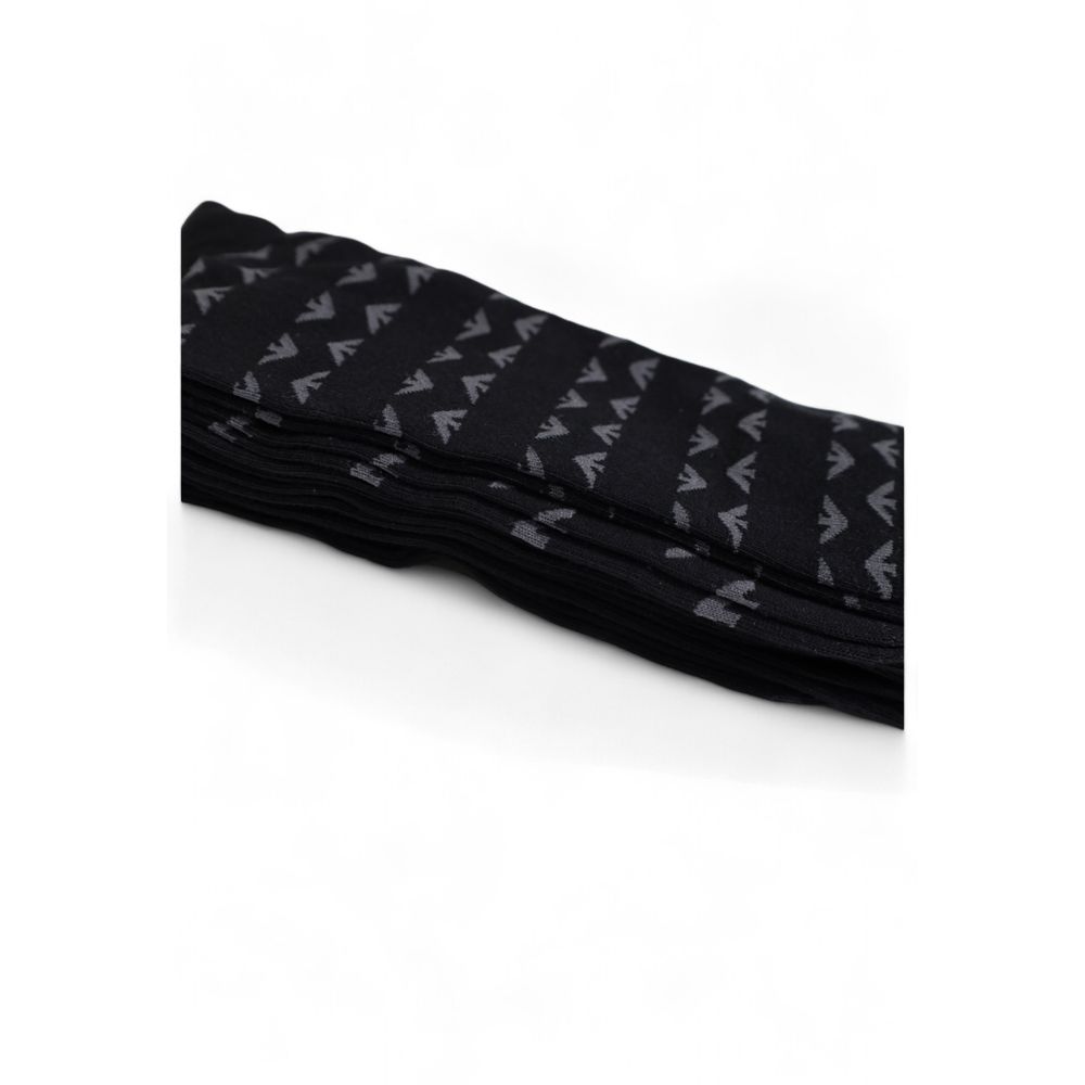 Black Cotton Socks