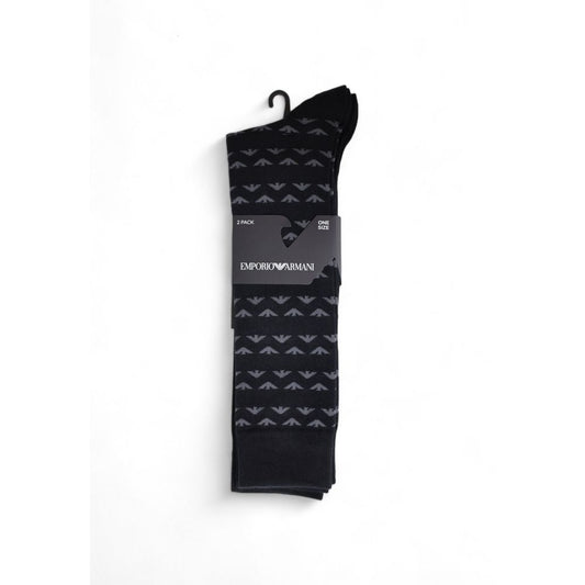 Black Cotton Socks