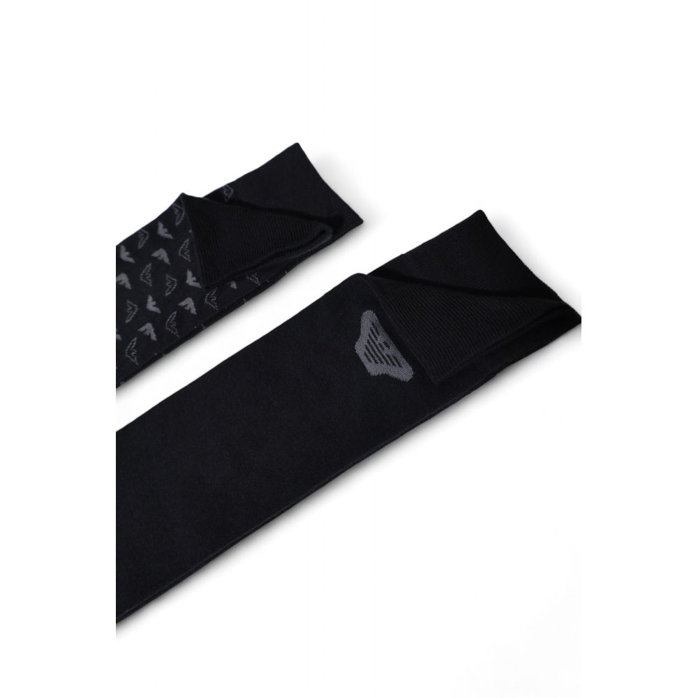Black Cotton Socks