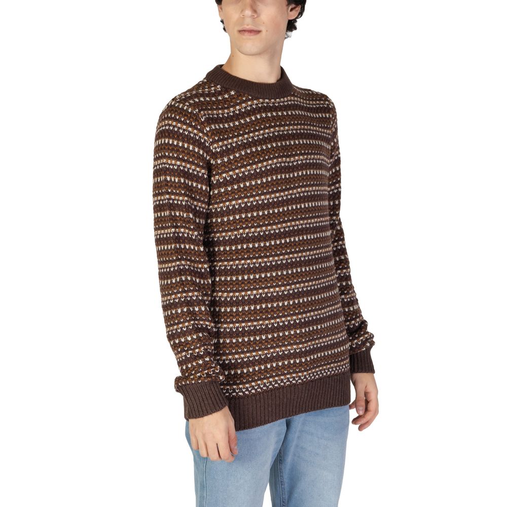 Brown Cotton Sweatshirt