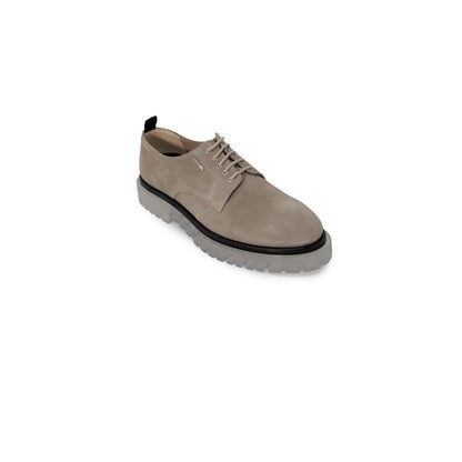 Beige Polyethylene Oxfords And Derby