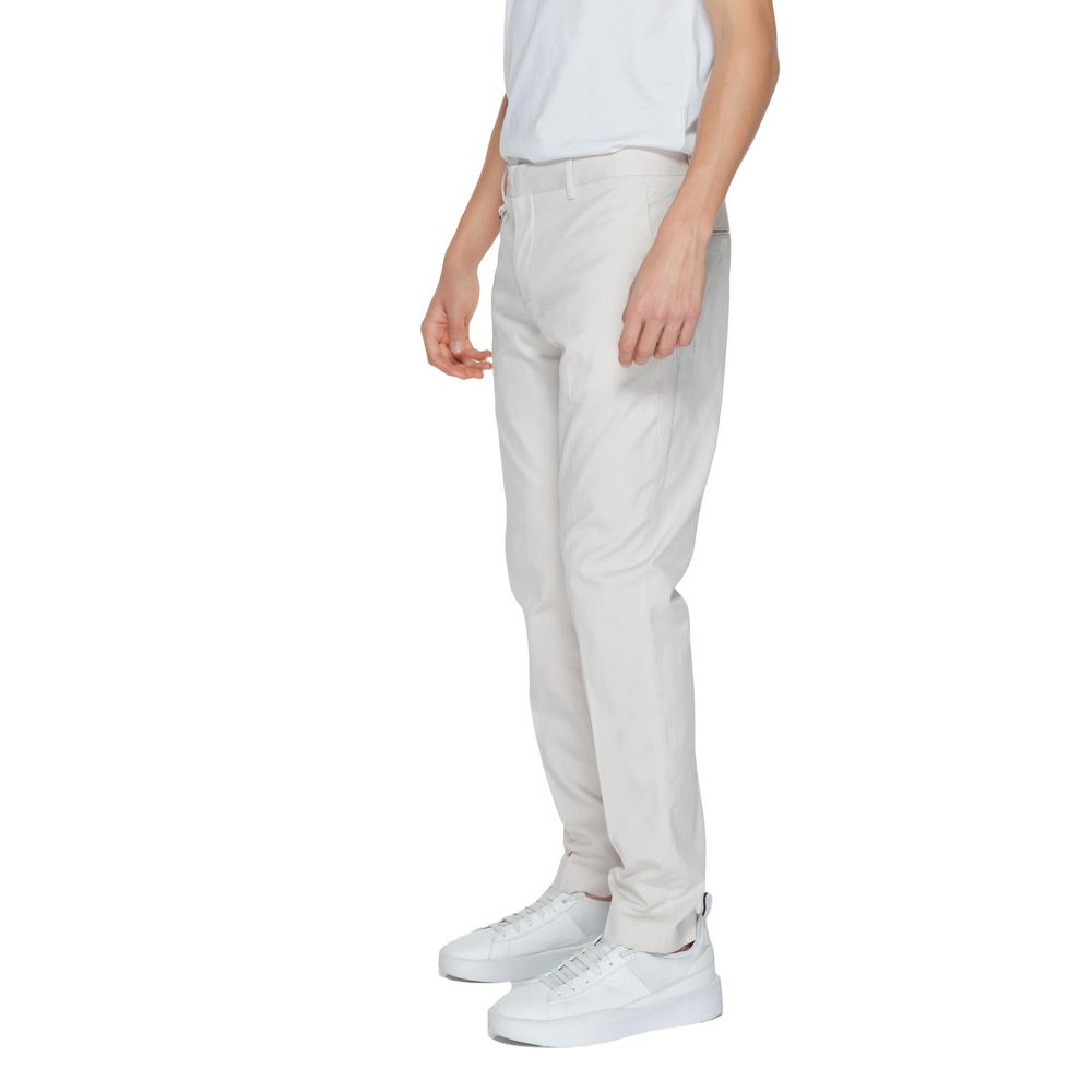 Beige Cotton Pant