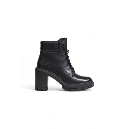 Black Recycled Leather Pumps