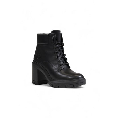 Black Recycled Leather Pumps