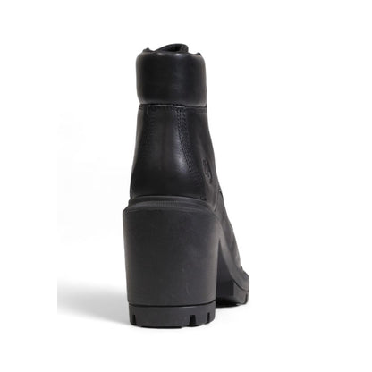 Black Recycled Leather Pumps