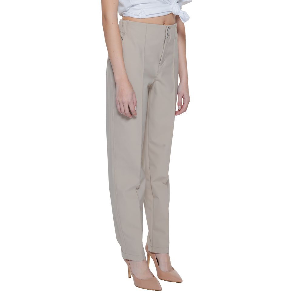 Beige Polyamide Pant