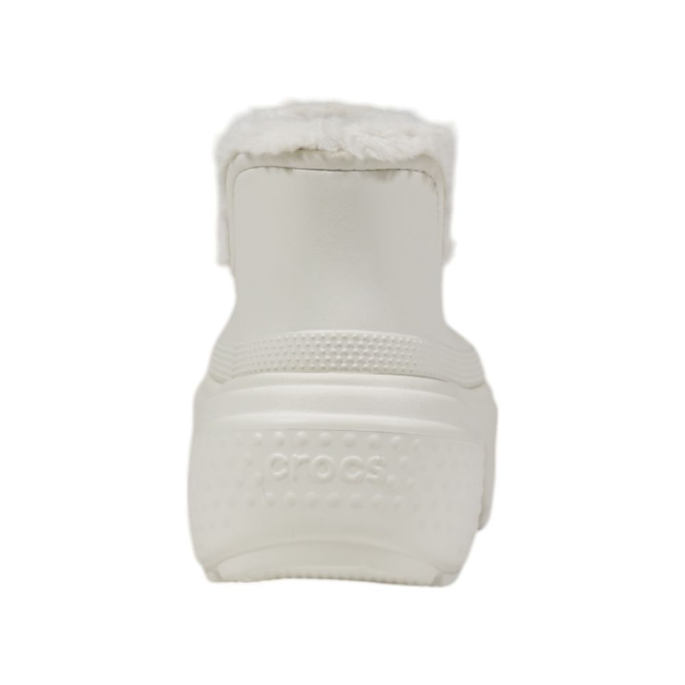 White Croslite Ankle Boots