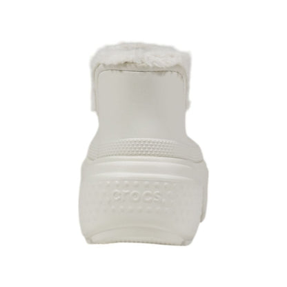 White Croslite Ankle Boots