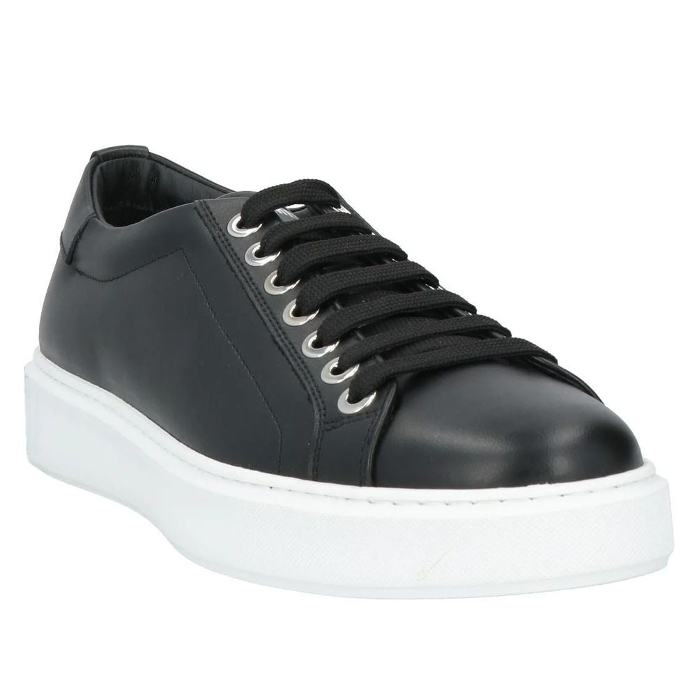 Black Calfskin Sneaker