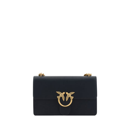 Black Calf Leather Bos Taurus Shoulder Bag