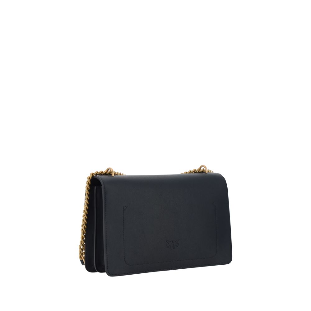 Black Calf Leather Bos Taurus Shoulder Bag