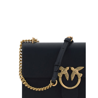 Black Calf Leather Bos Taurus Shoulder Bag