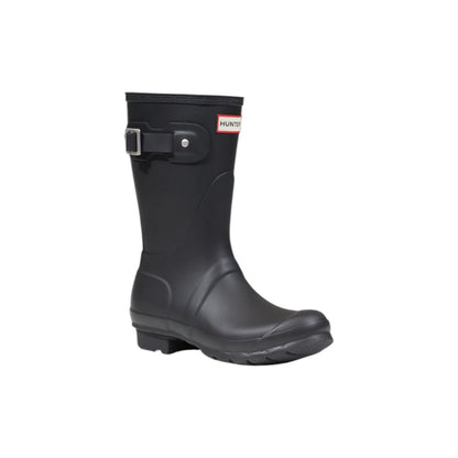 Black Recycled Polyester Ankle Boots