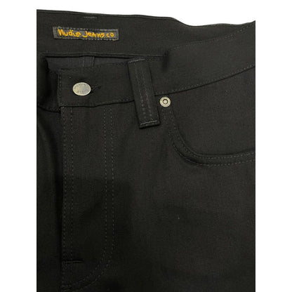Black Cotton Jeans Denim