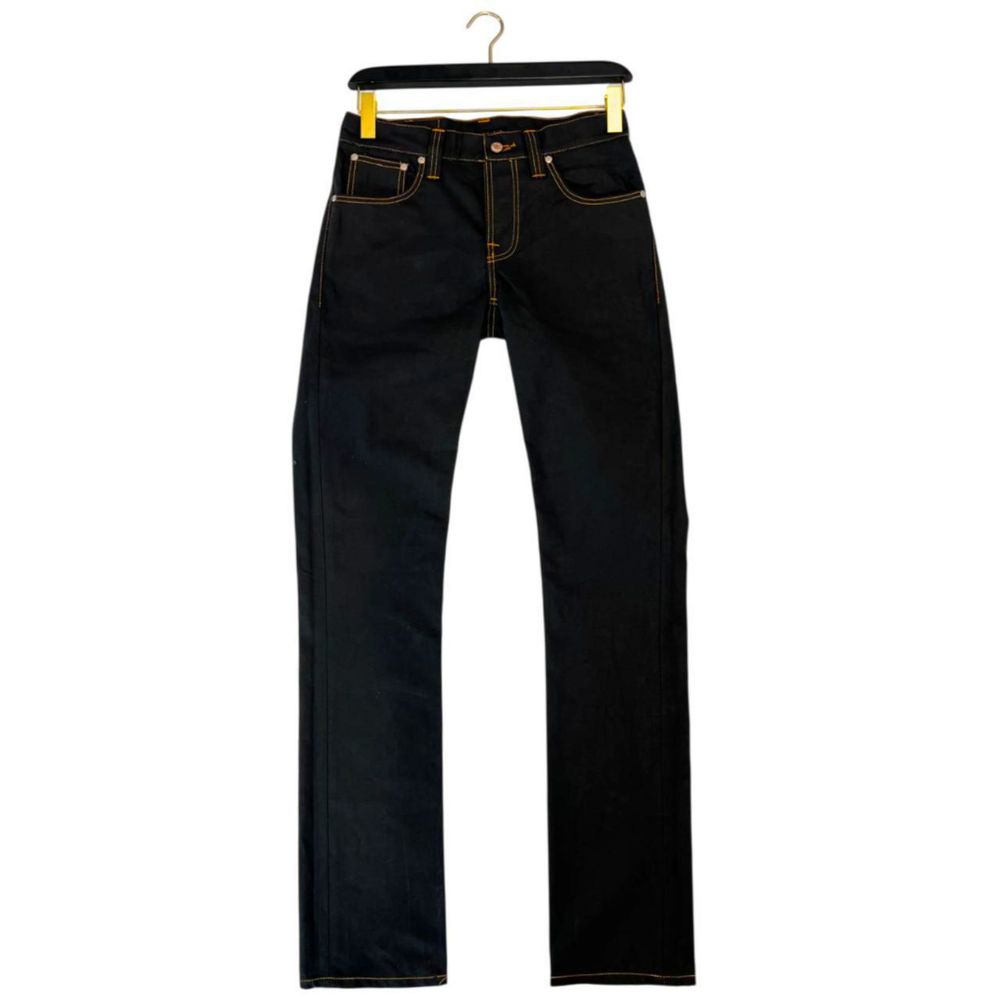 Black Cotton Jeans Denim