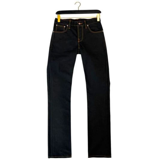 Black Cotton Jeans Denim