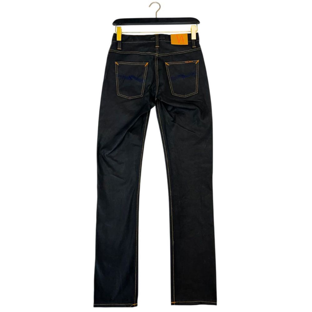 Black Cotton Jeans Denim