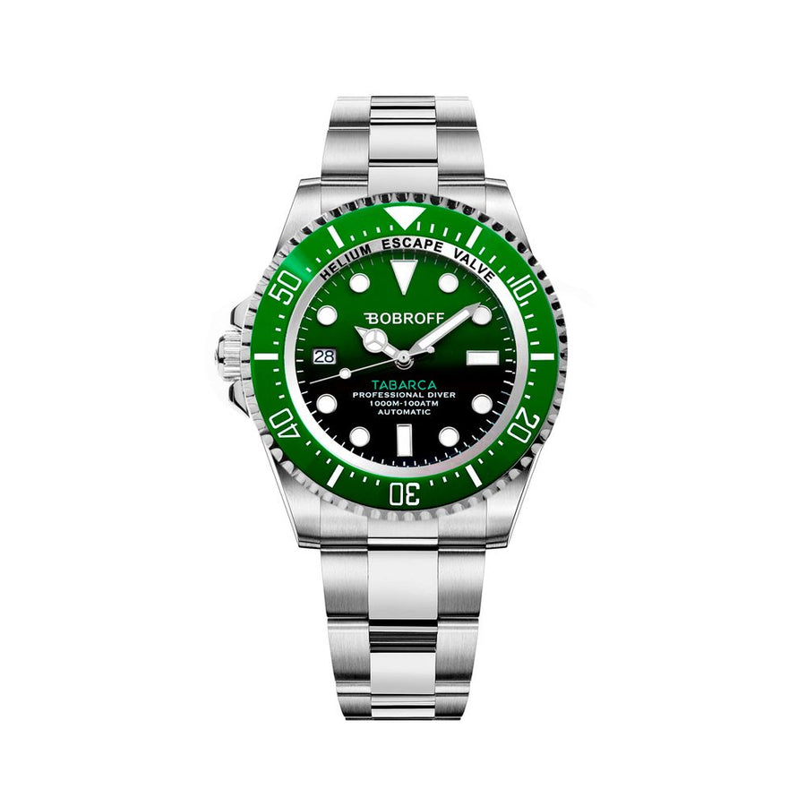 Silver Stainless Steel Sport Watch
