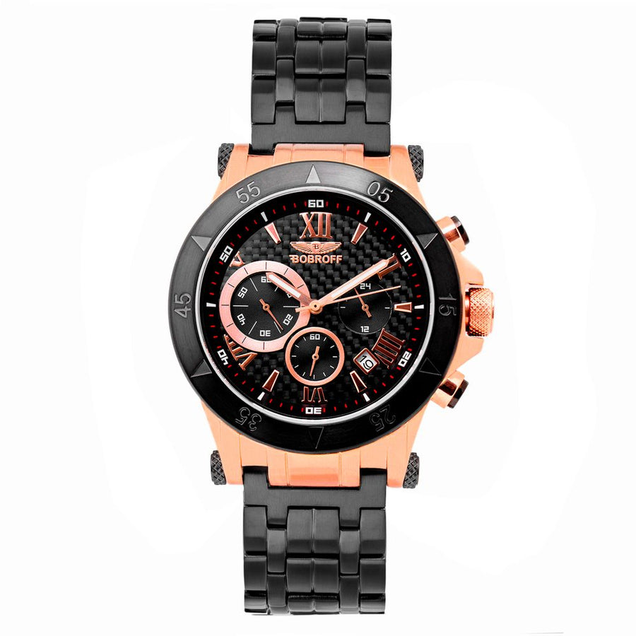 Black Stainless Steel Bracelet Watch