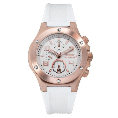 White Rubber Bracelet Watch