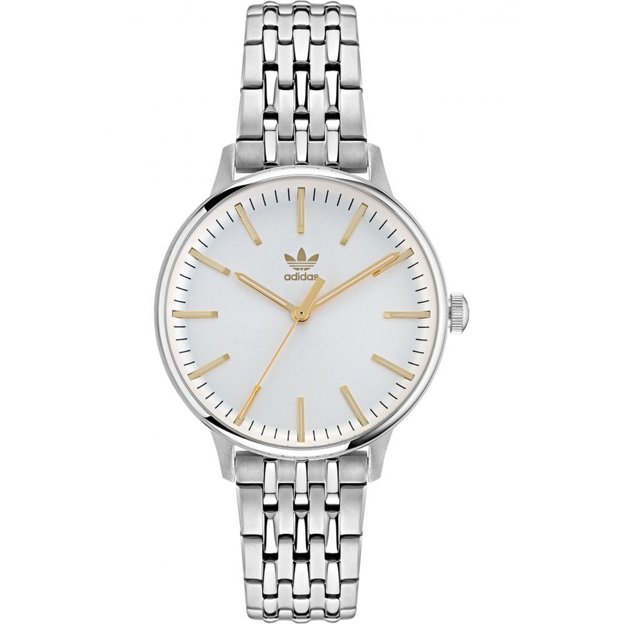 Gray Stainless Steel Dress Watch