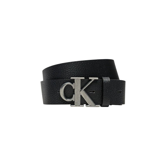 Black Leather Regular Belt