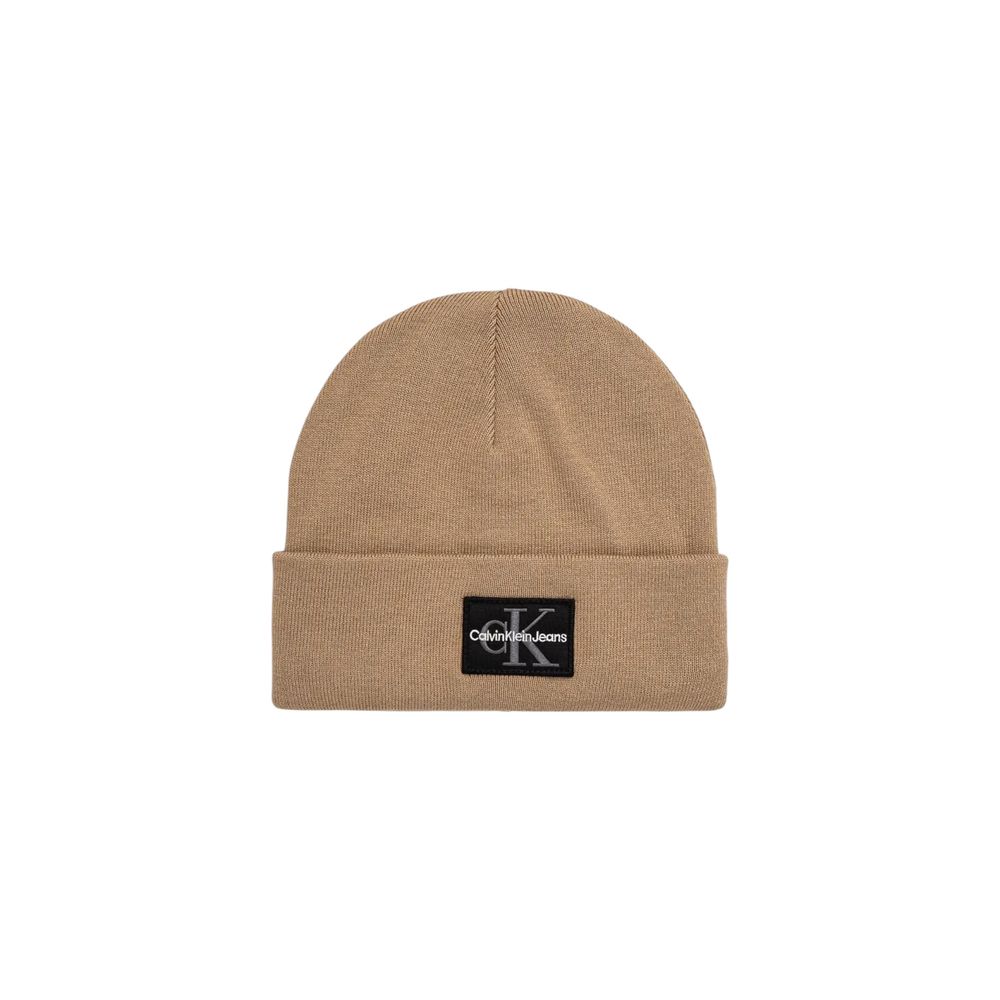 Beige Cotton Cap (Baseball Hat)