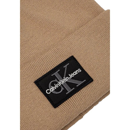 Beige Cotton Cap (Baseball Hat)