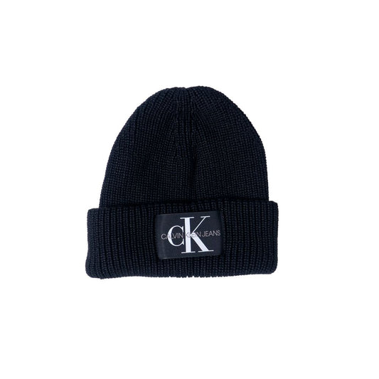 Black Marabou Beanie