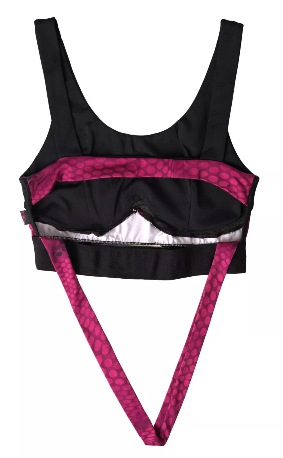 Black Fuchsia Logo Athlete Hannah Bra Underwear